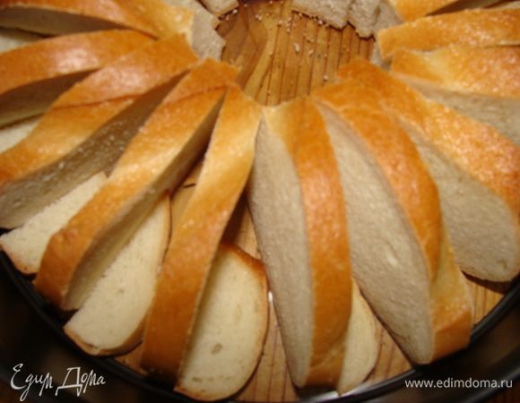 Я не люблю ничего выбрасывать, остаткам хлеба тоже нашла место.