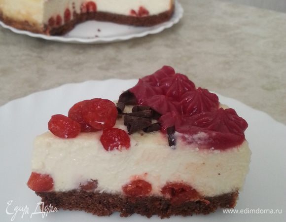 Отрезаем кусочек и наслаждаемся!!! Бисквит совершенен!