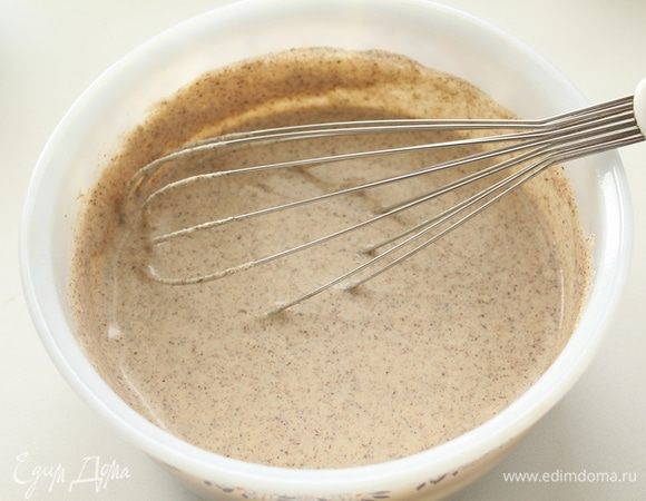 Перемешиваем до однородного состояния.