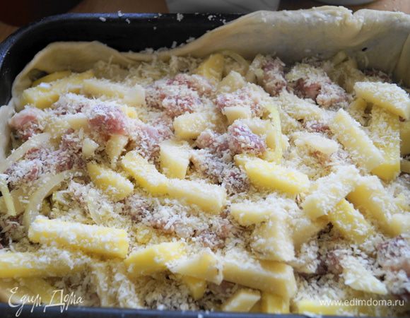 Посыпать тертым на мелкую терку сыром