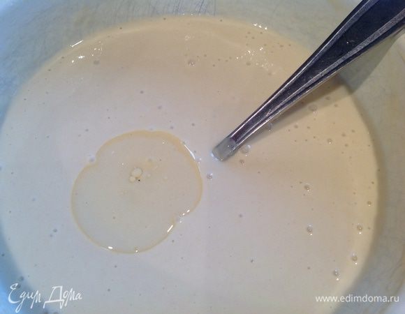 Добавьте 1 ст ложку растительного масла.