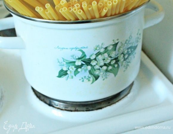 Также варим макароны Barilla Maccheroncini 8 минут.