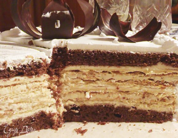 А это разрез! Прошу прощения за качество фото, оно было сделано за праздничным столом))