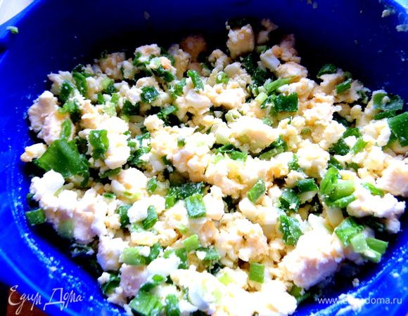 Перемешать...Начинка готова!