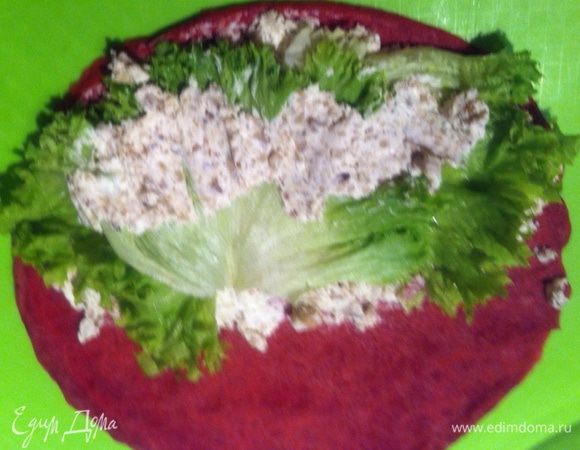 Снова смазываем кремом.