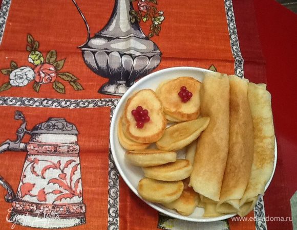 Мы угодили любителям оладушек и тонких блинчиков!! С масленицей!!