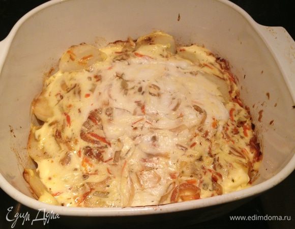 Вынимаем из духовки.