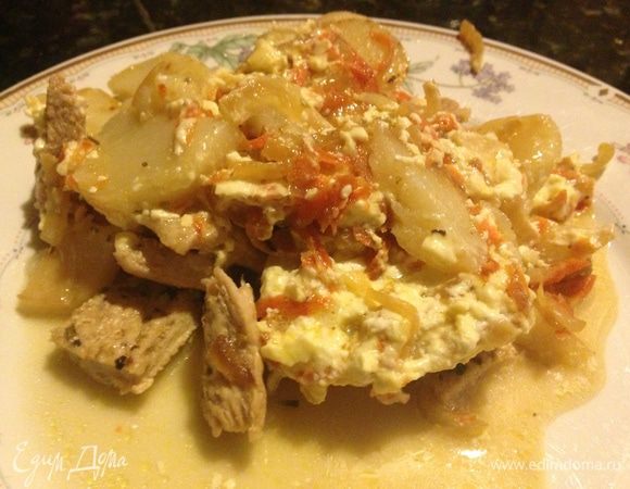 Раскладываем по тарелкам и с удовольствием кушаем!