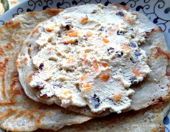 Размазываем её по блину...