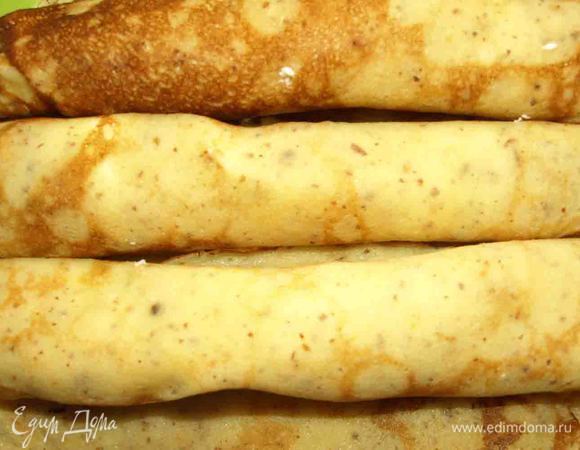 Сворачиваем трубочками и отправляем в холодильник, пока будут готовиться апельсины.