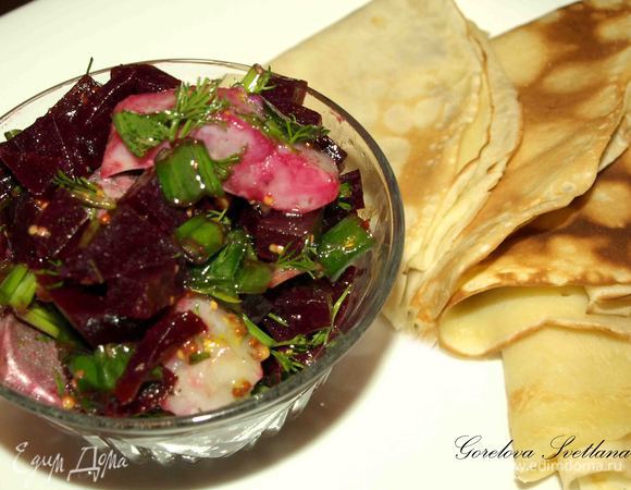 Подаем с блинами! Приятного аппетита)