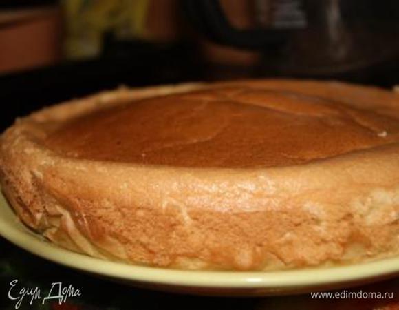 Бисквит полностью остудить.