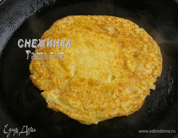 Печём до золотистого цвета двух сторон.