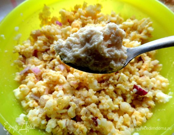 Захотелось для пикантности добавить хрен (не сильно ядрёный).