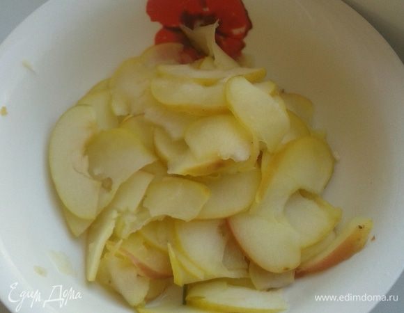 Яблоки остудить.