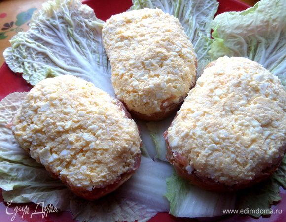 Затем плотно начинку...