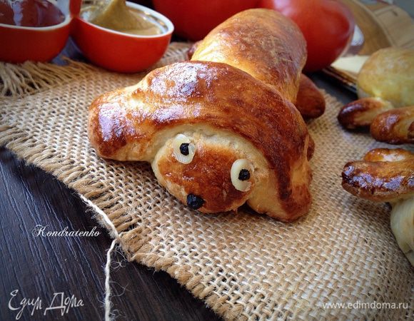 И подавать к столу с соусом и горчицей! Приятного аппетита!...))))