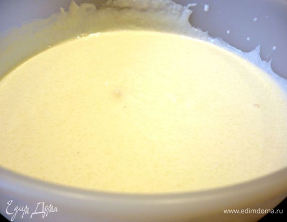 Перемешаем до однородности. 