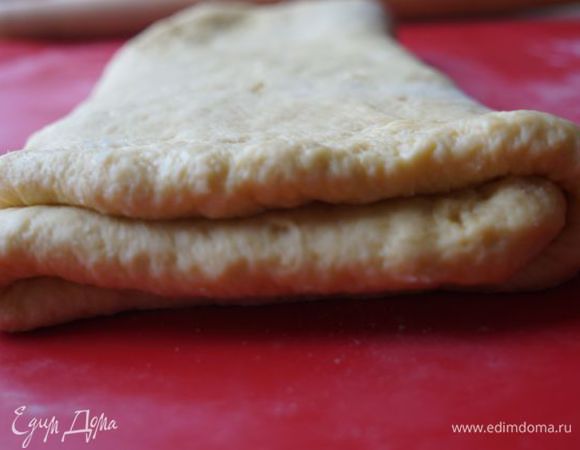 Тесто растет буквально на глазах.