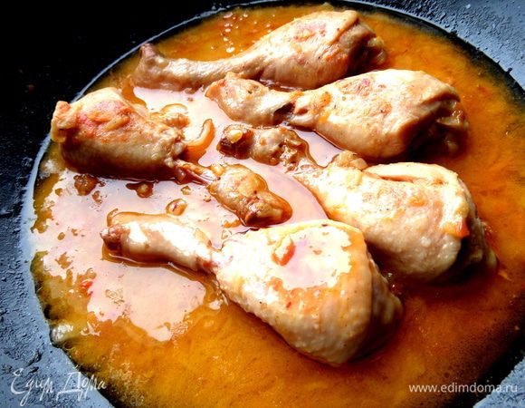 У меня готовились в чугунной высокой сковороде под крышкой и через полчаса были вот такие!