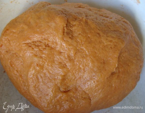 Довести тесто до однородного эластичного состояния.