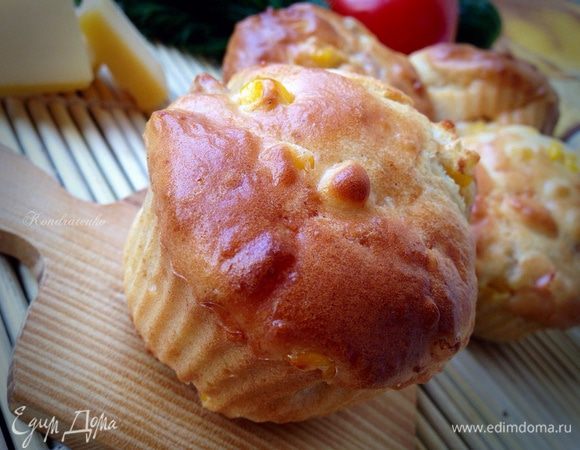 Дать маффинам чуть остыть,и можно подавать к столу!
Приятного аппетита!..)))