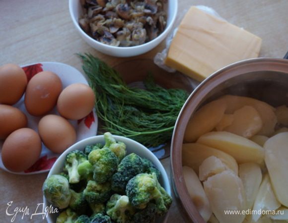 Взяли нужные продукты.