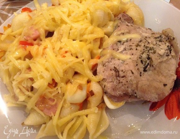 Подавать можно и с мясом)