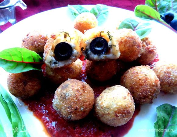 Вот такой глазастый разрез у шарика)))