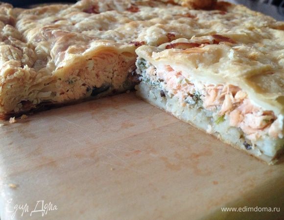 Разрезаем как вам нравится и угощаемся!