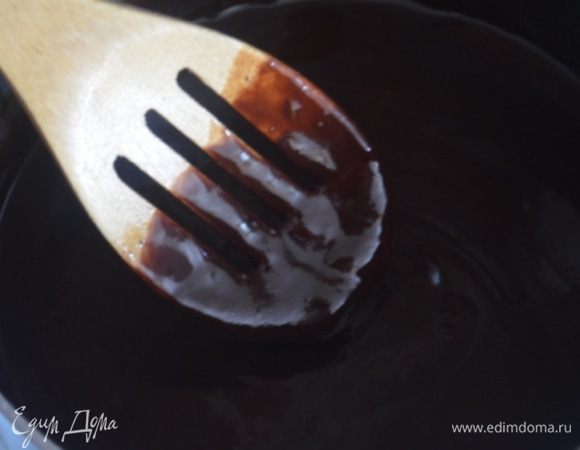 Получается вот такая жидкая теплая масса.