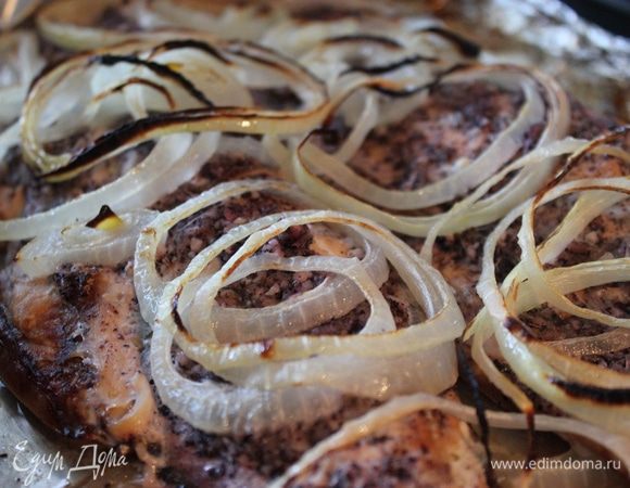 Затем можно подрумянить на гриле.