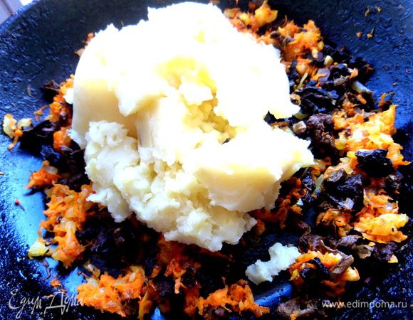 Отправим его в сковороду...