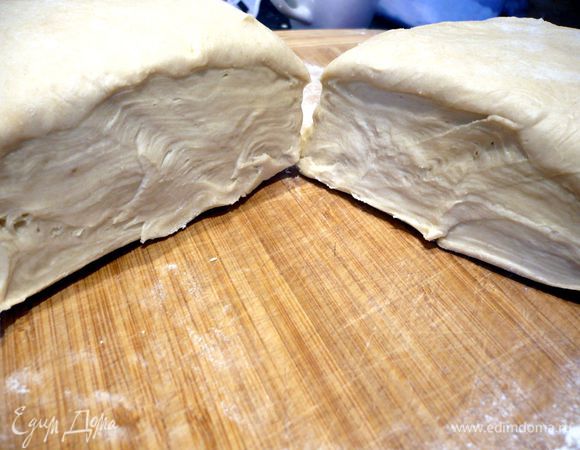 После этого тесто готово к употреблению.