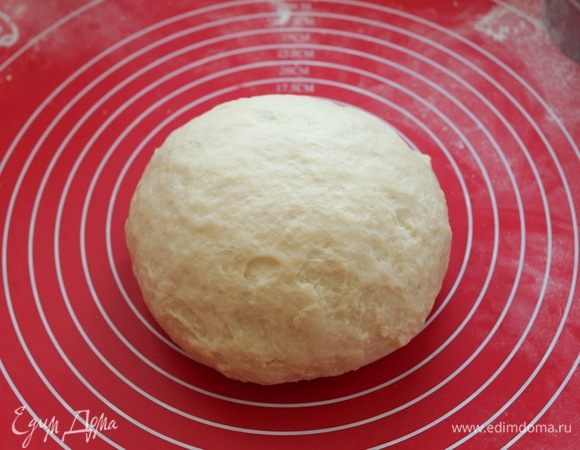 Замесить мягкое приятное тесто, отправить в теплое место.