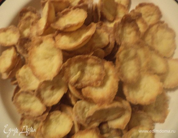 И вот какие ореховые скорлупки у меня получились.