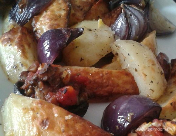  Постное, сытное  блюдо готово!
 Приятного аппетита!