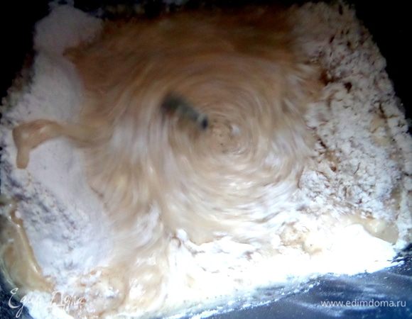 Включаем режим "замес теста"...