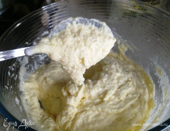 Получается такая вот масса средней густоты.