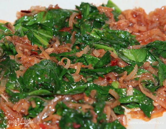 Готовим 1 минуту, хорошо перемешав.