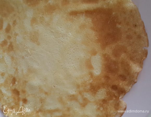 Вот наш блинчик....