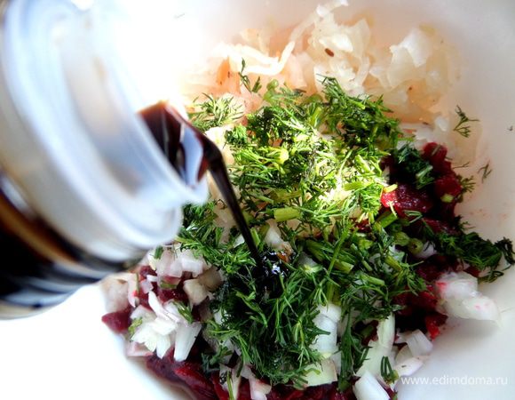 И по традиции "капнем" бальзамический уксус)))