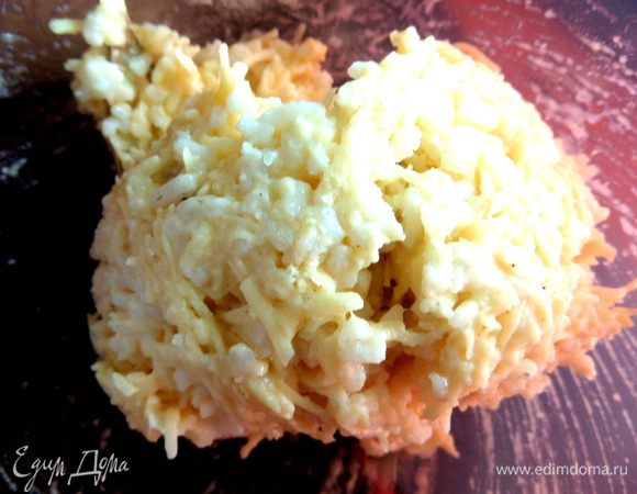 Замешиваем "тесто")))