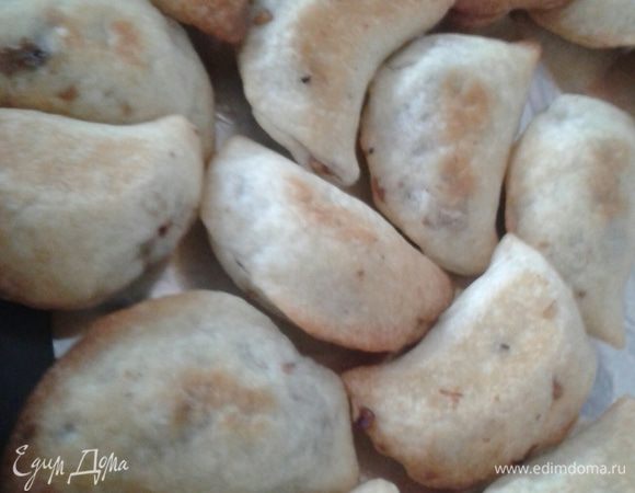 И запекать около 15 минут  в духовке при 180 градусах, пока кундюмы не зарумянятся. 