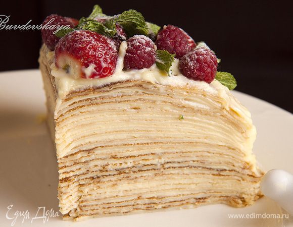 P.S.. А вот и кусочек тортика ! 