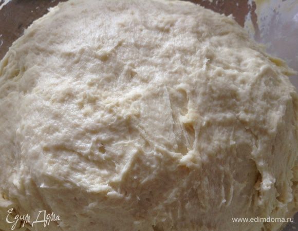Хорошо все перемешать, замесить однородное тесто.
