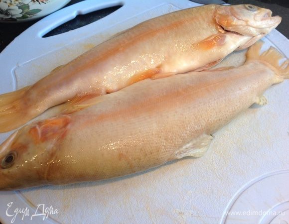 Подготовьте рыбу.