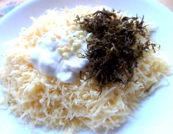 Порубить укроп или др. зелень.