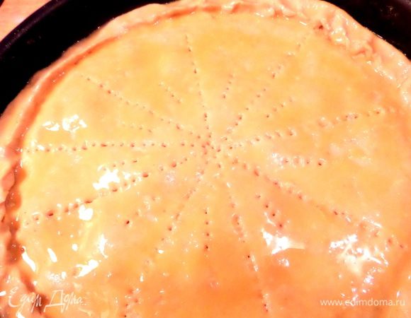 Отправляем в разогретую духовку 180*.