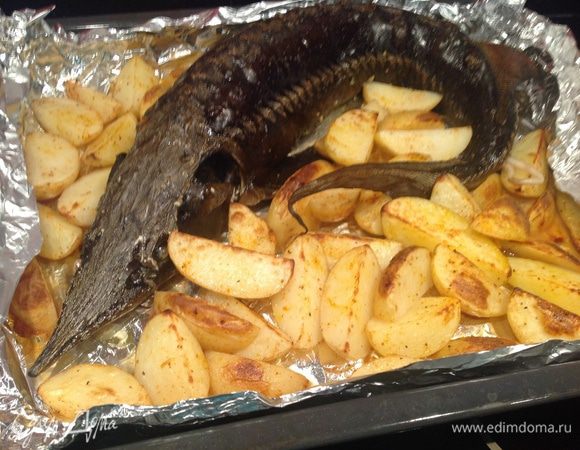 Мне понадобилось еще 30 минут, при весе рыбы 1,6 кг.